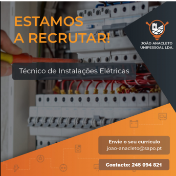 Ofertas de emprego de João Anacleto, unp